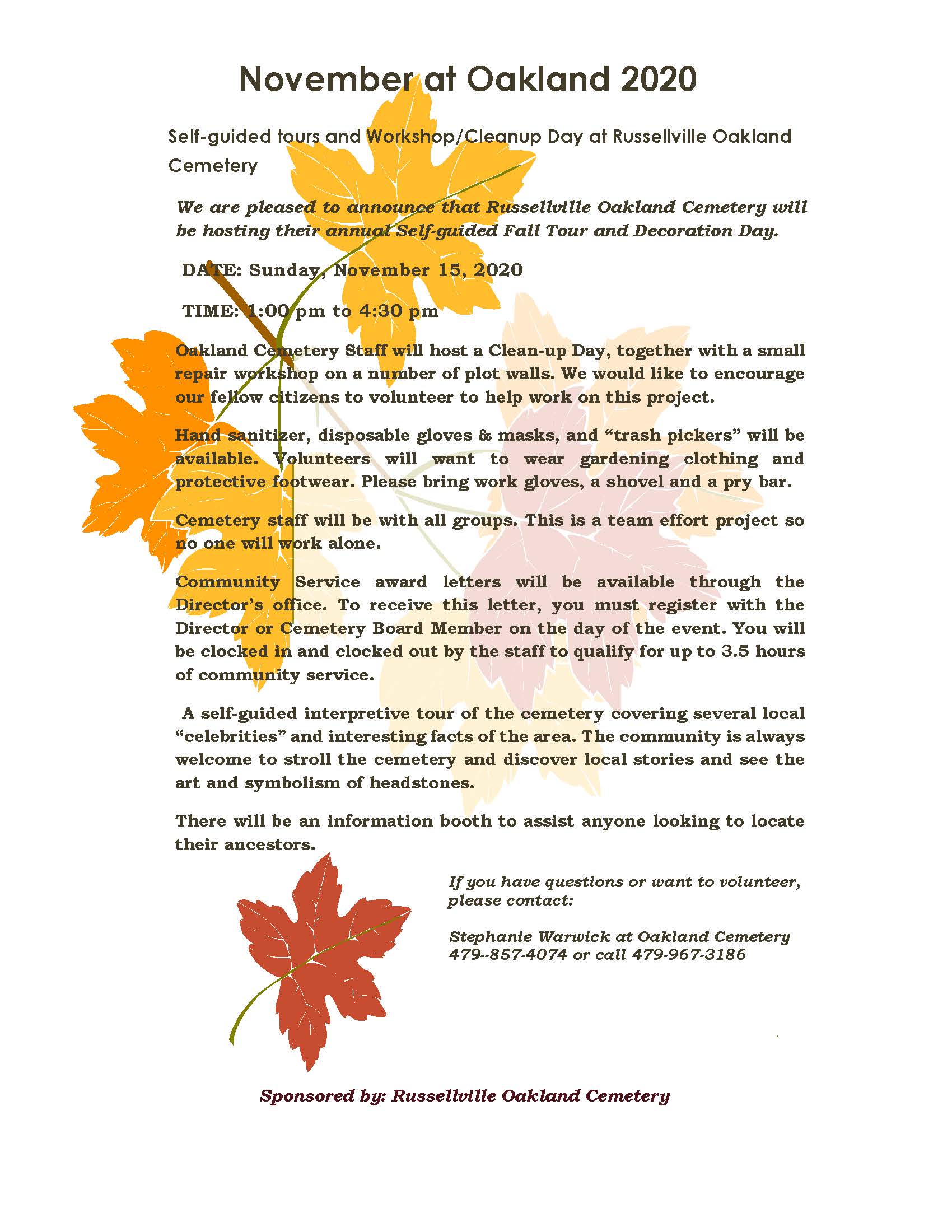 2020 fall tour-workshop flyer